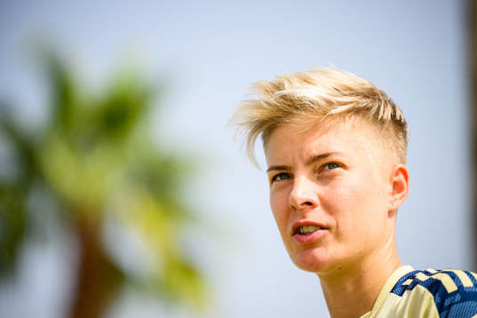 Lina Hurtig of the Swedish women's national football team