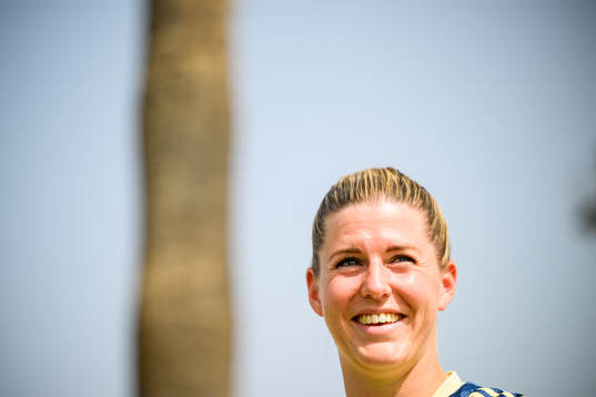 Olivia Schough of the Swedish women's national football