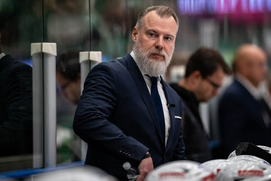 Head Coach Rikard Grönborg of ZSC Lions