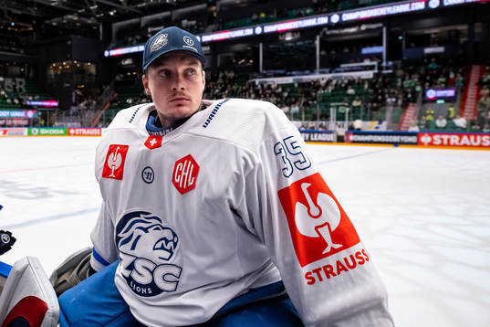 Ludovic Waeber of ZSC Lions