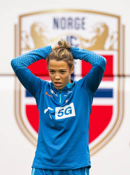 Celin Bizet Ildhusøy of the Norwegian women's national