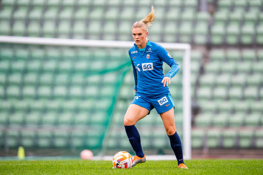 Kristine Bjørdal Leine of the Norwegian women's national