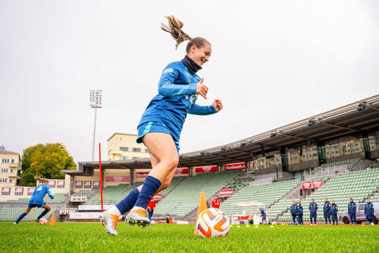 Elisabeth Terland of the Norwegian women's national