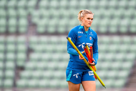 Kristine Bjørdal Leine of the Norwegian women's national
