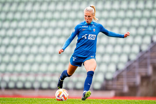 Sophie Román Haug of the Norwegian women's national