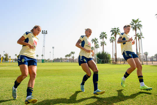 Filippa Angeldahl, Nathalie Björn and Lina Hurtig of the