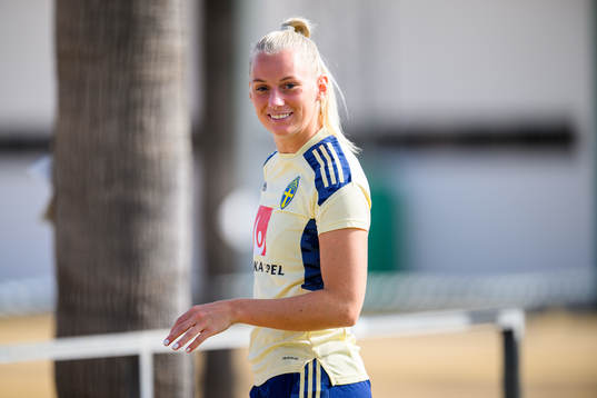 Stina Blackstenius of the Swedish women's national football