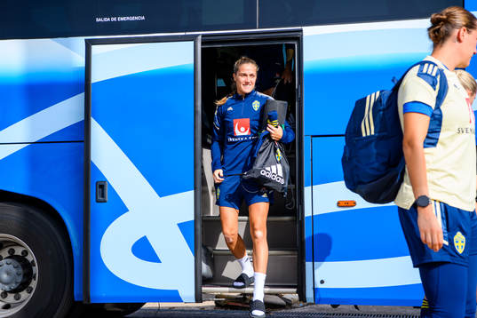 Filippa Angeldahl of the Swedish women's national football