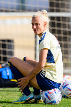 Nathalie Björn of the Swedish women's national football