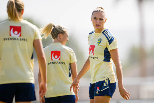 Fridolina Rolfö of the Swedish women's national football