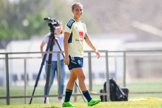 Julia Zigiotti Olme of the Swedish women's national