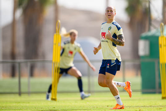 Filippa Curmark of the Swedish women's national football