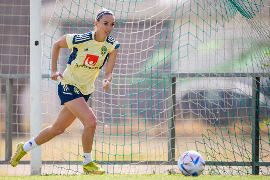 Kosovare Asllani of the Swedish women's national football
