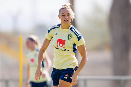 Fridolina Rolfö of the Swedish women's national football