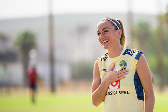 Kosovare Asllani of the Swedish women's national football