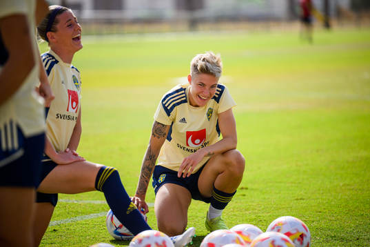 Lina Hurtig of the Swedish women's national football team