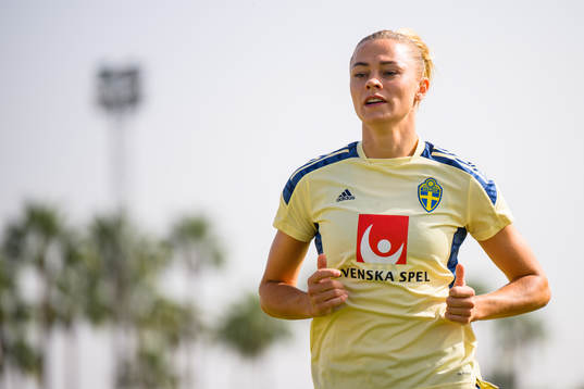 Fridolina Rolfö of the Swedish women's national football