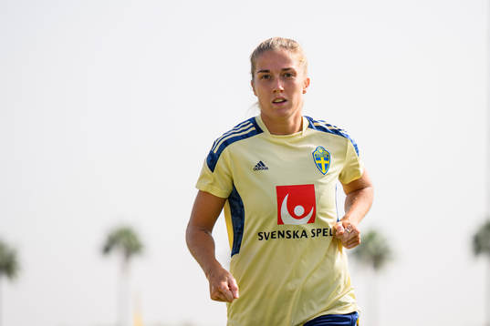 Filippa Angeldahl of the Swedish women's national football