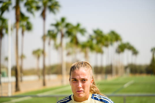Filippa Angeldahl of the Swedish women's national football