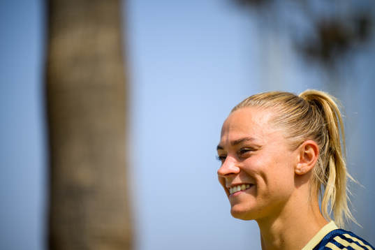 Fridolina Rolfö of the Swedish women's national football