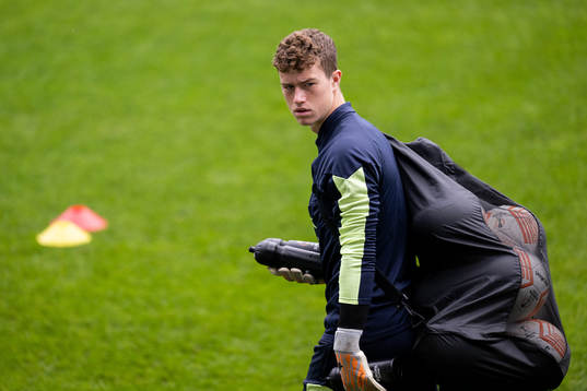 Goalkeeper Viktor Andersson