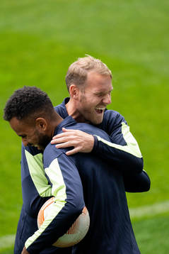 Ola Toivonen and Isaac Kiese Thelin