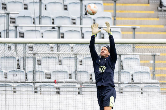 Goalkeeper Johan Dahlin