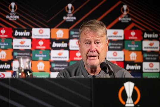 Head coach Åge Hareide