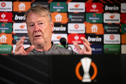 Head coach Åge Hareide