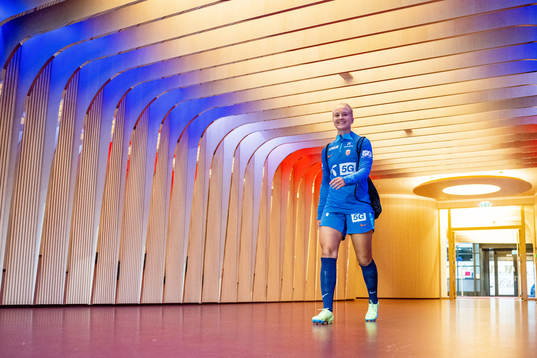 Amalie Eikeland of the Norwegian women's national football