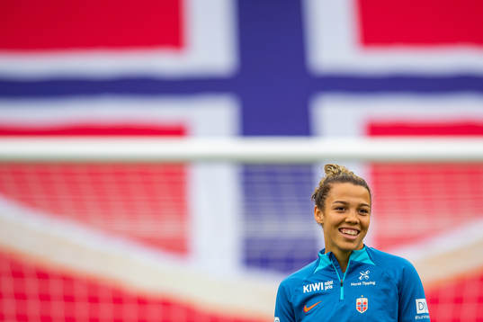 Celin Bizet Ildhusøy of the Norwegian women's national