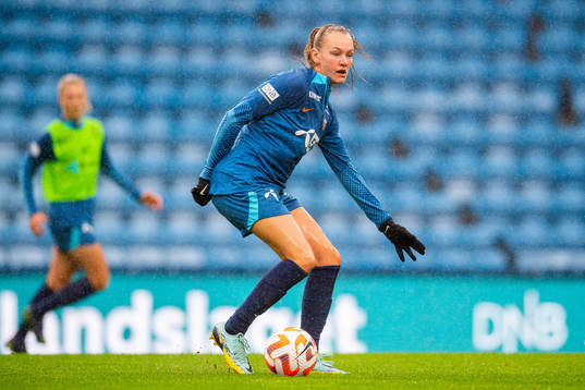 Frida Maanum of the Norwegian women's national football team