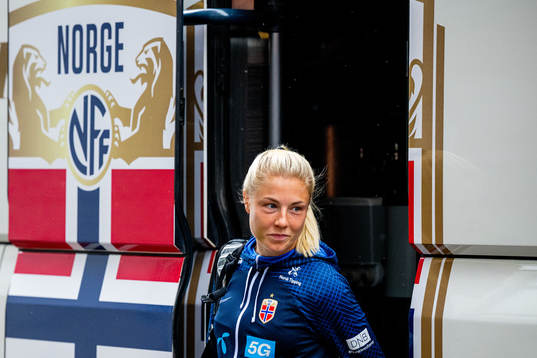 Sophie Román Haug of the Norwegian women's national