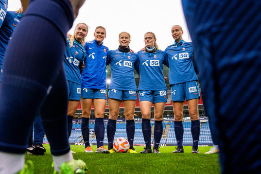 Anna Jøsendal, Kristine Bjørdal Leine, Julie Blakstad,