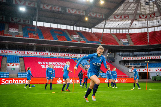 Kristine Bjørdal Leine of the Norwegian women's national