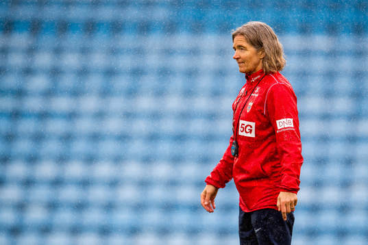 Hege Riise, head coach of the Norwegian women's national