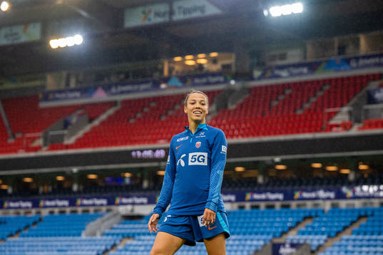 Celin Bizet Ildhusøy of the Norwegian women's national