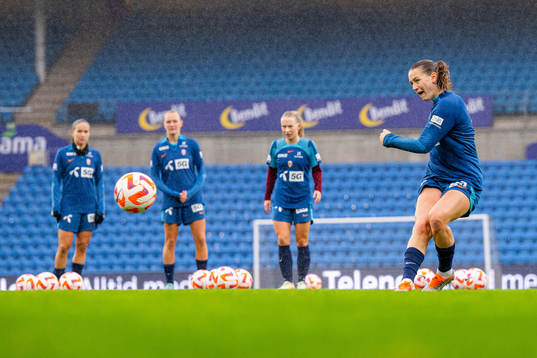 Elisabeth Terland of the Norwegian women's national