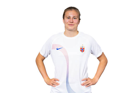 Cesilie Andreassen of the Norwegian women's national