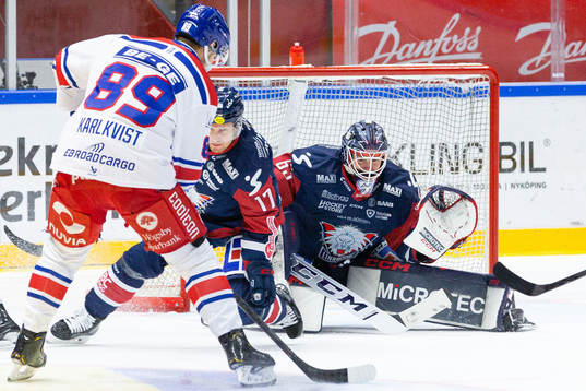Linköpings målvakt Marcus Högberg