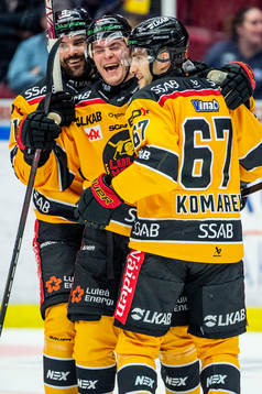 Luleås Joonas Rask jublar