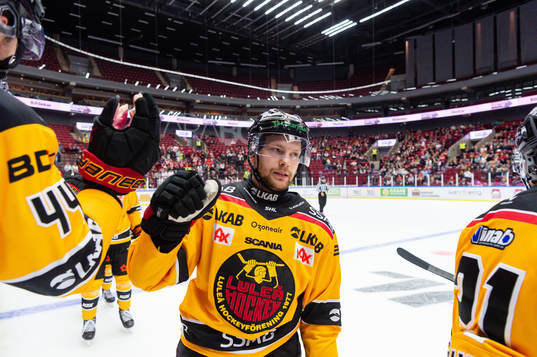 Luleås Einar Emanuelsson jublar