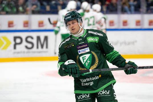 Färjestads Marcus Nilsson deppar