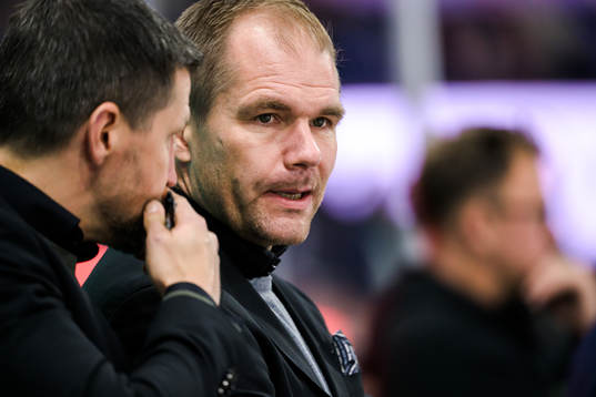 Färjestads huvudtränare Tomas Mitell