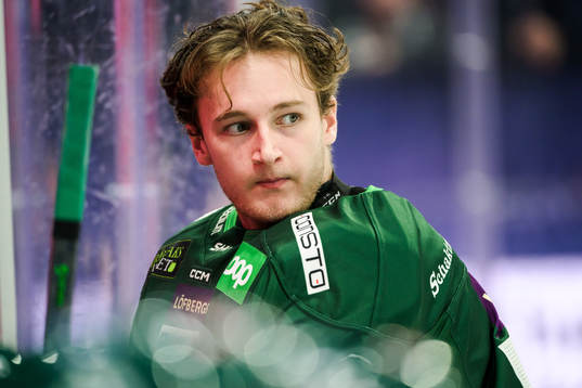 Färjestads målvakt Dennis Hildeby