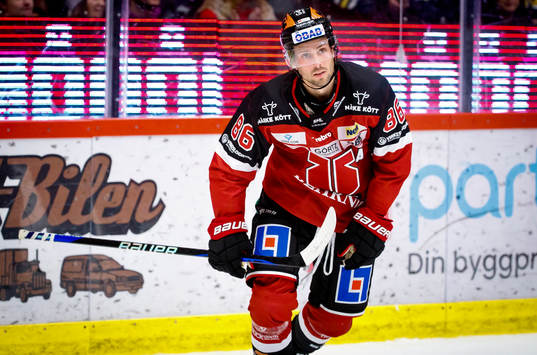 Örebros Mathias Bromé gör 3-0 och jublar