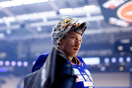 Växjös målvakt Emil Larmi