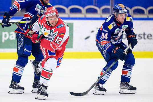 Frölundas Max Friberg och Växjös Joel Persson
