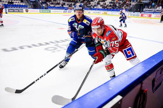 Växjös Joachim Blichfeld och Frölundas Radan Lenc