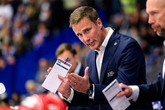 Frölundas tränare Roger Rönnberg